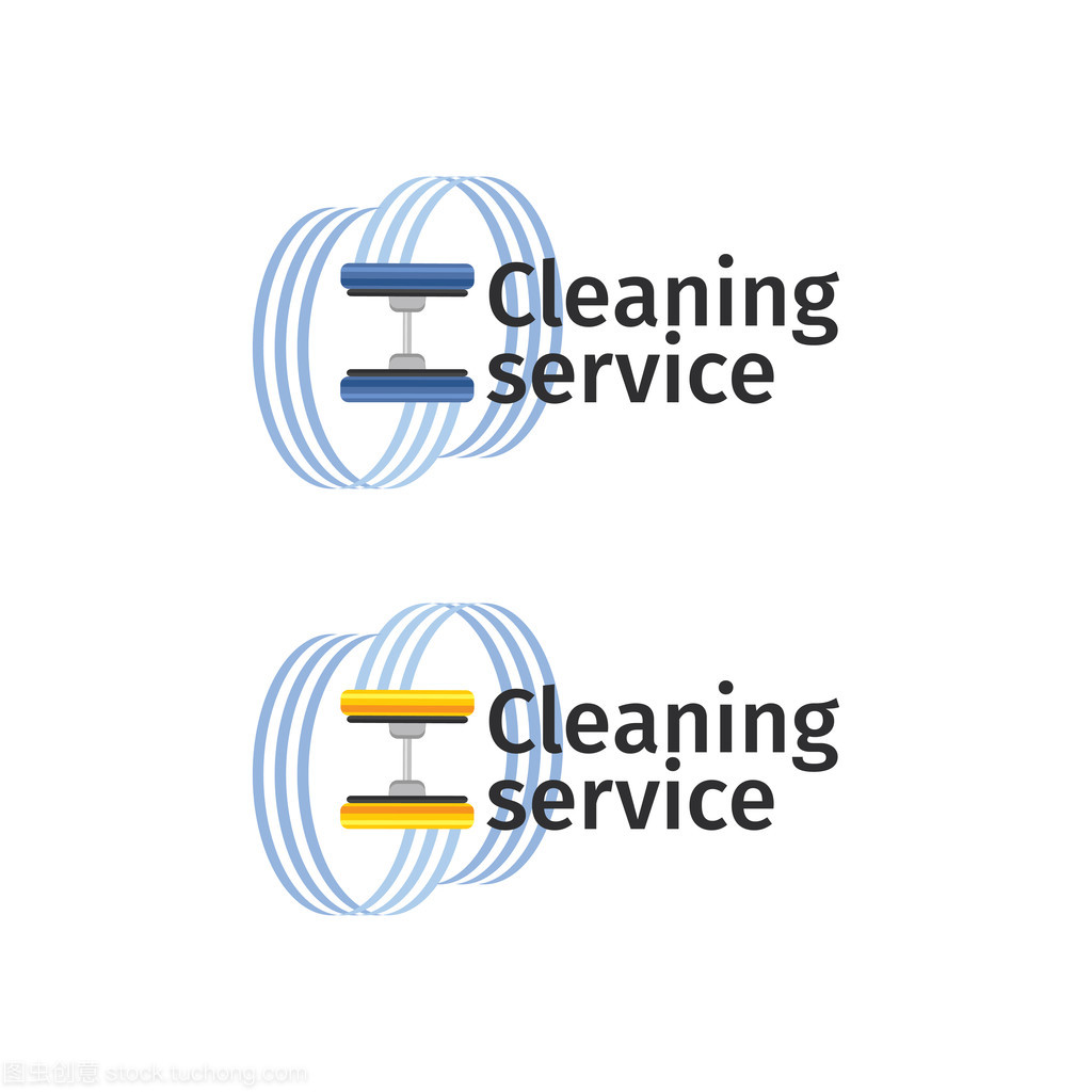 清洁服务的标志 高效、环保与专业化